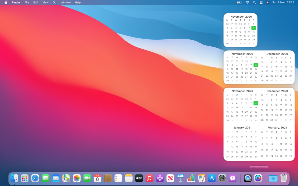 Quick Calendar (Mac, iPhone, iPad and Apple Watch) Wandle Software